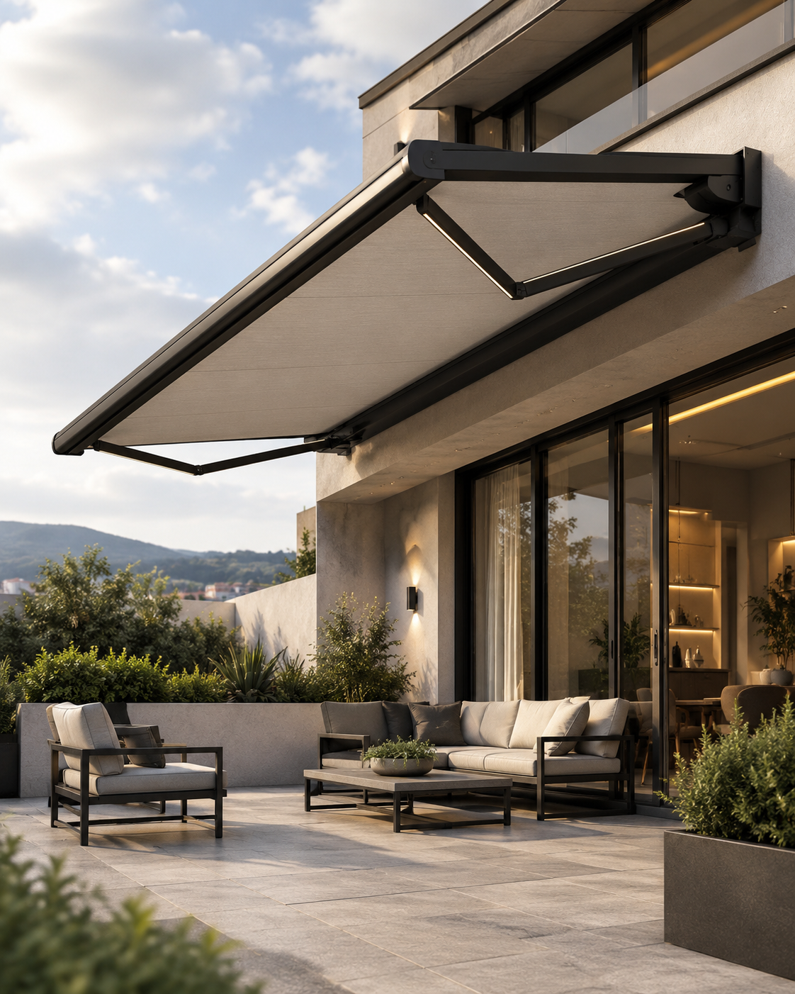 Custom awning collection
